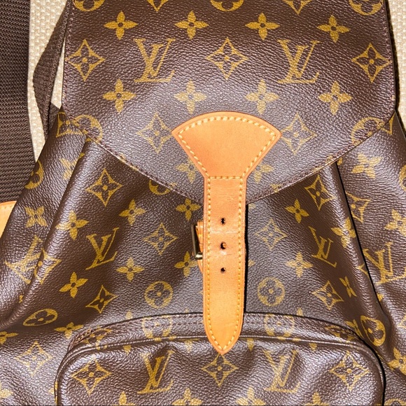 Authentic Louis Vuitton Montsouris GM Backpack - Picture 5 of 10